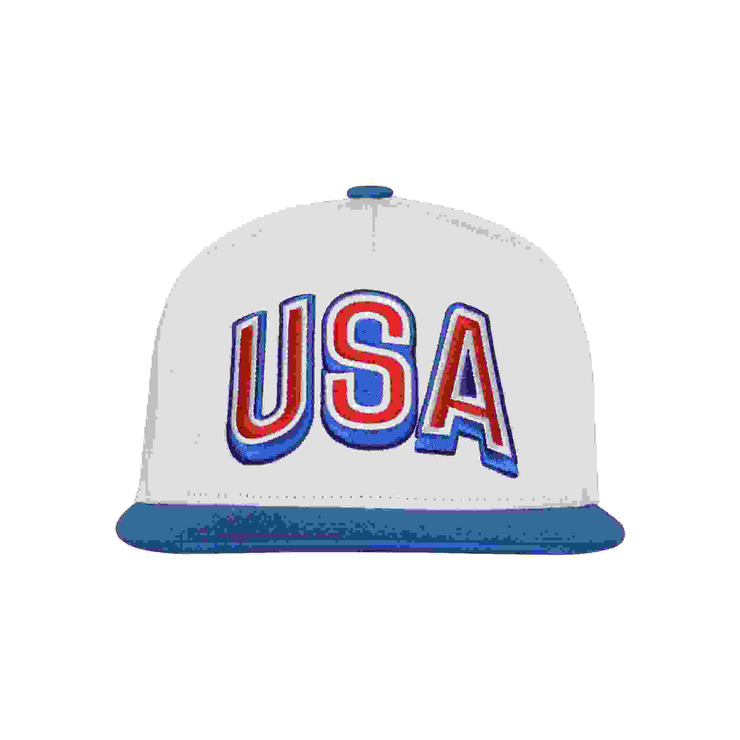 Outerstuff 2026 World Cup USA Cream Snapback Hat